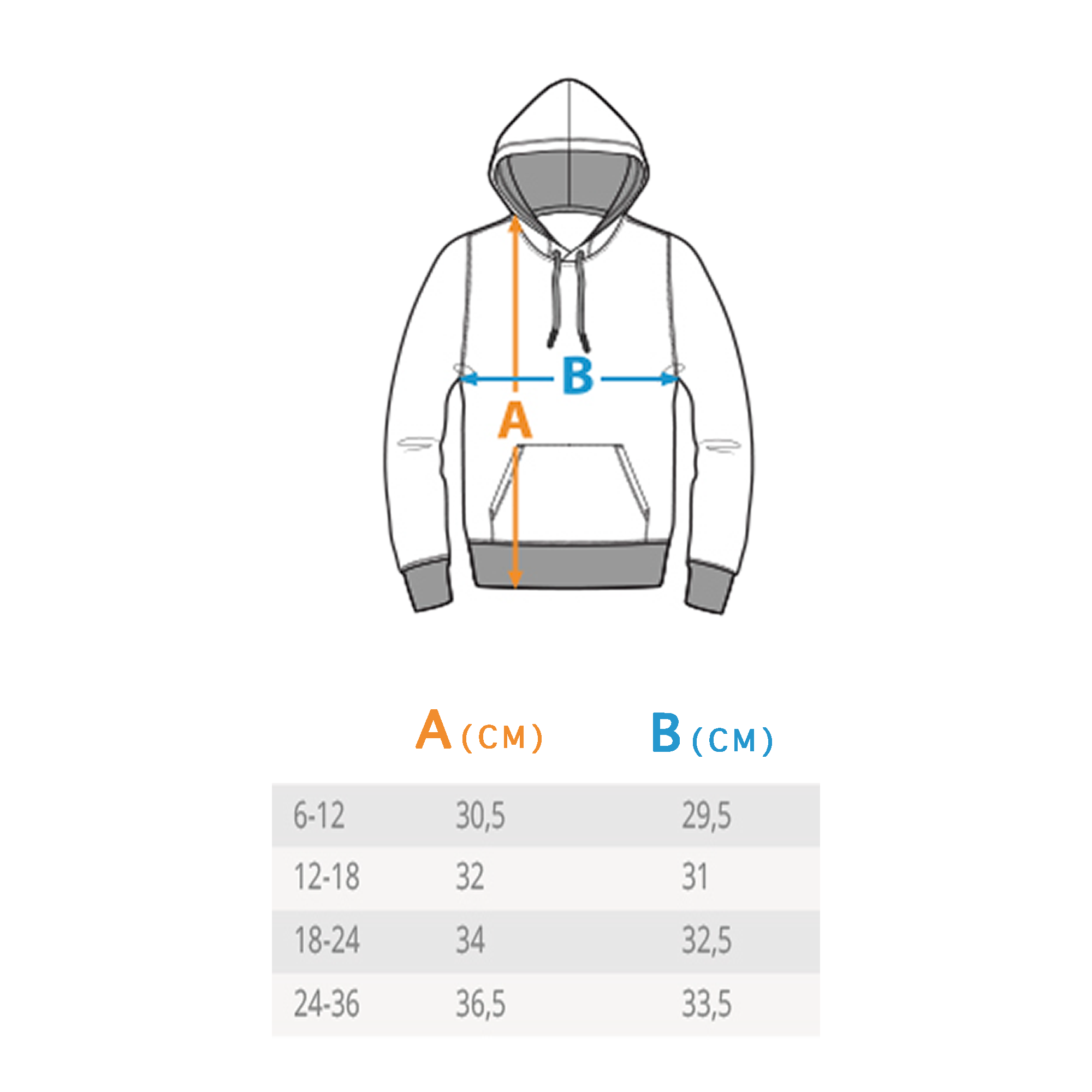 BORN TO TRAVEL BABY HOODY - Felpa bambino 0-3 anni unisex sostenibile con stampa ecologica