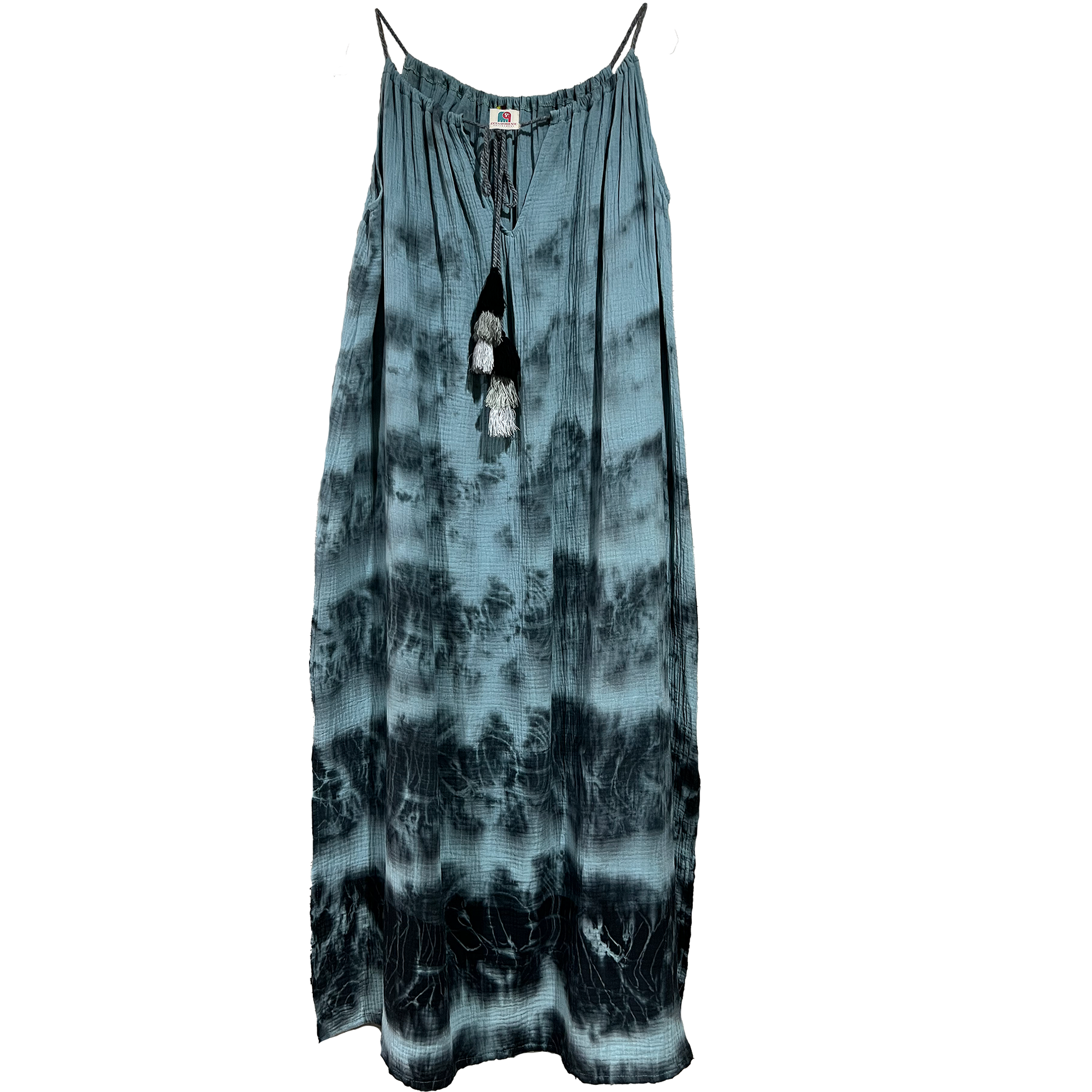 Niagara blue/Tie-dye black