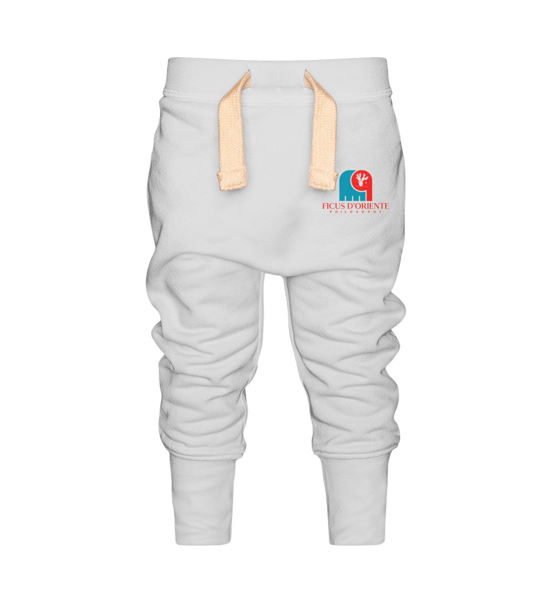 jogger bebè bambino 0-3 anni unisex - pantaloni tuta bambino bambina bebè - light grey